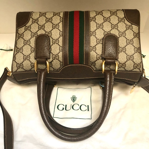 Gucci, Vintage Ophidia Boston Bag - Picture 8 of 10